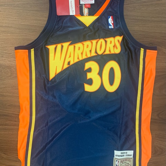 Golden State Warriors Stephen Curry Rookie Dazzle Jersey - Picture 8 of 11
